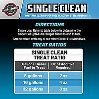 Single Clean Diesel Injector Cleaner, 8oz | Opti-Lube