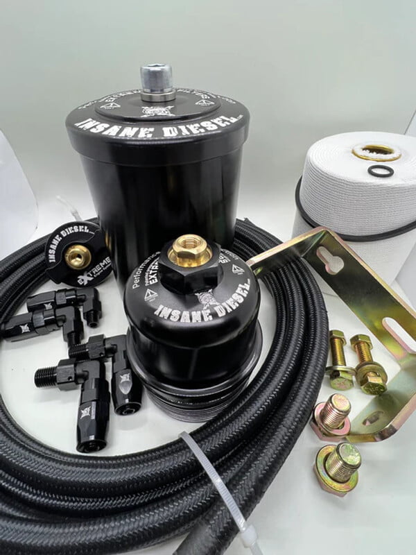 Duramax 6.6L Bypass Oil Filtration System "Frame Mount" (2001-2019) Duramax 6.6L Bypass Oil Filtration System "Frame Mount" (2001-2019)