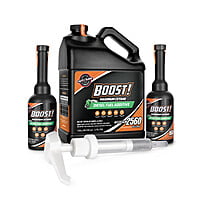 Opti-Lube Boost! Maximum Cetane Diesel Fuel Additive: 1 Gallon with Accessories (1 Hand Pump and 2 Empty Bottles) Treats up to 2,560 Gallons-Long Neck 8oz Empty Bottles Opti-Lube Boost! Maximum Cetane Diesel Fuel Additive: 1 Gallon with Accessories (1 Hand Pump and 2 Empty Bottles) Treats up to 2,560 Gallons-Long Neck 8oz Empty Bottles