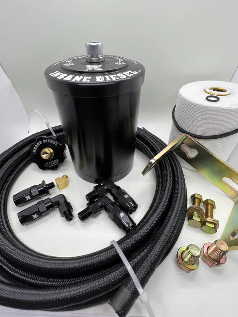 Cummins 6.7 Bypass Oil Filter Frame Mount Kit