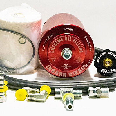 Duramax 2.8L Colorado / Canyon Bypass Oil Filter Kit