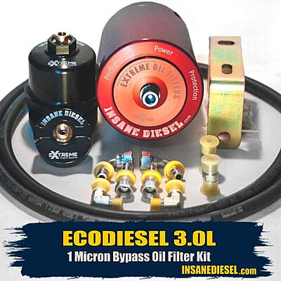 Jeep Wrangler 3.0L EcoDiesel Bypass Oil Filtration Kit