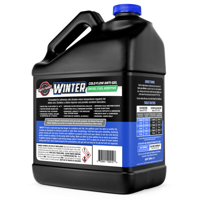 OptiLube Winter Formula Diesel Fuel Additive 1 Gallon without