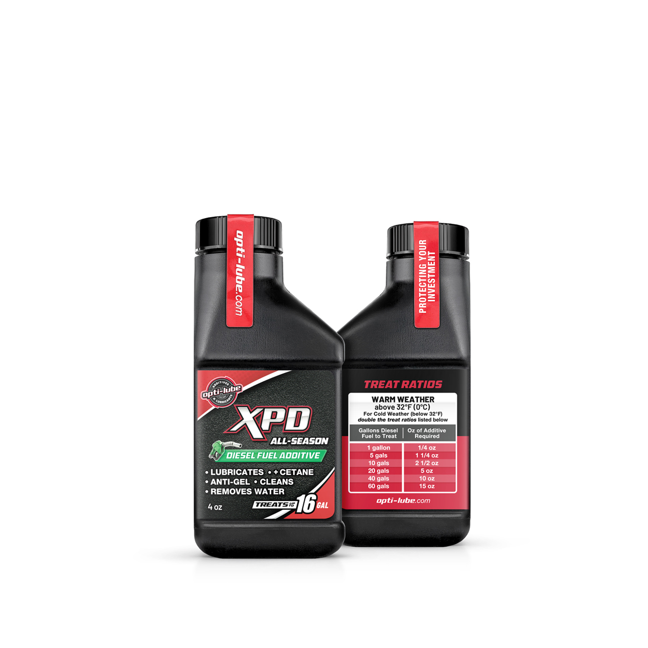Opti-Lube XPD All-Season Diesel Fuel Additive - 4oz 8 Pack with