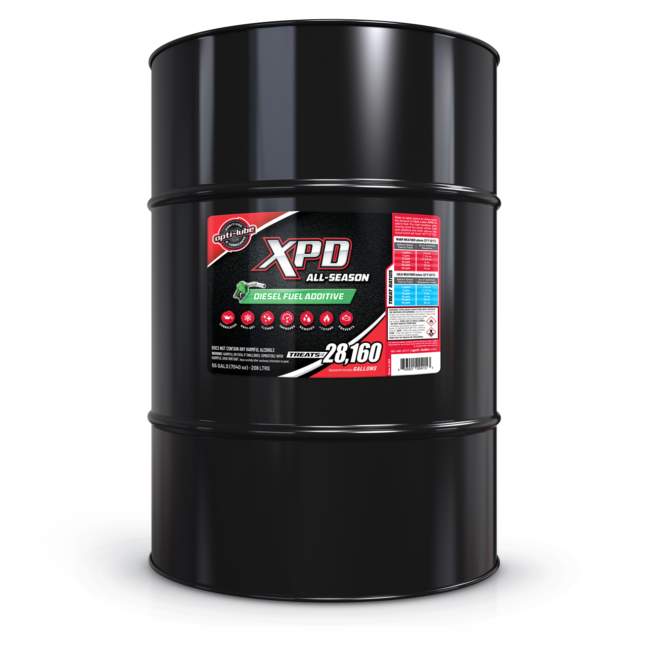 Opti-Lube XPD All-Season Diesel Fuel Additive - 55 Gallon Drum