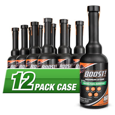 Opti-Lube Boost! Maximum Cetane Diesel Fuel Additive - 8oz LONG NECK  Bottle, Case of 12