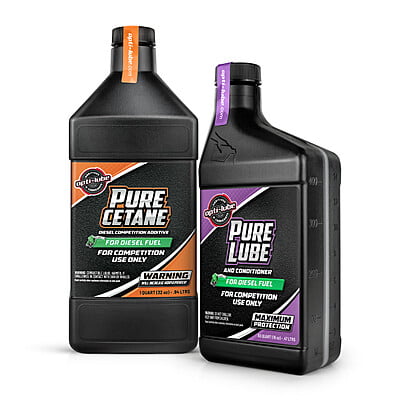 Opti-Lube Diesel Fuel Competition Kit: 1 Pure Cetane Quart & 1 Pure Lube 16oz