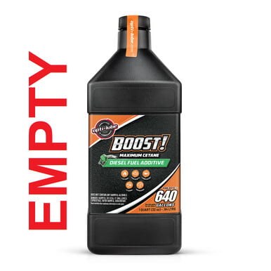 Empty Boost! Quart (32oz) Bottle with viewing window