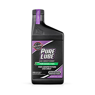 Opti-Lube Pure Lube Competition Use Diesel Fuel Additive: 16oz Bottle