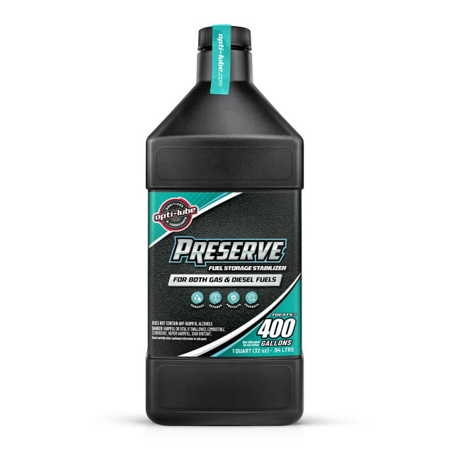 Opti-Lube PRESERVE Bulk Diesel Fuel Stabilizer - 1 Quart, Treats